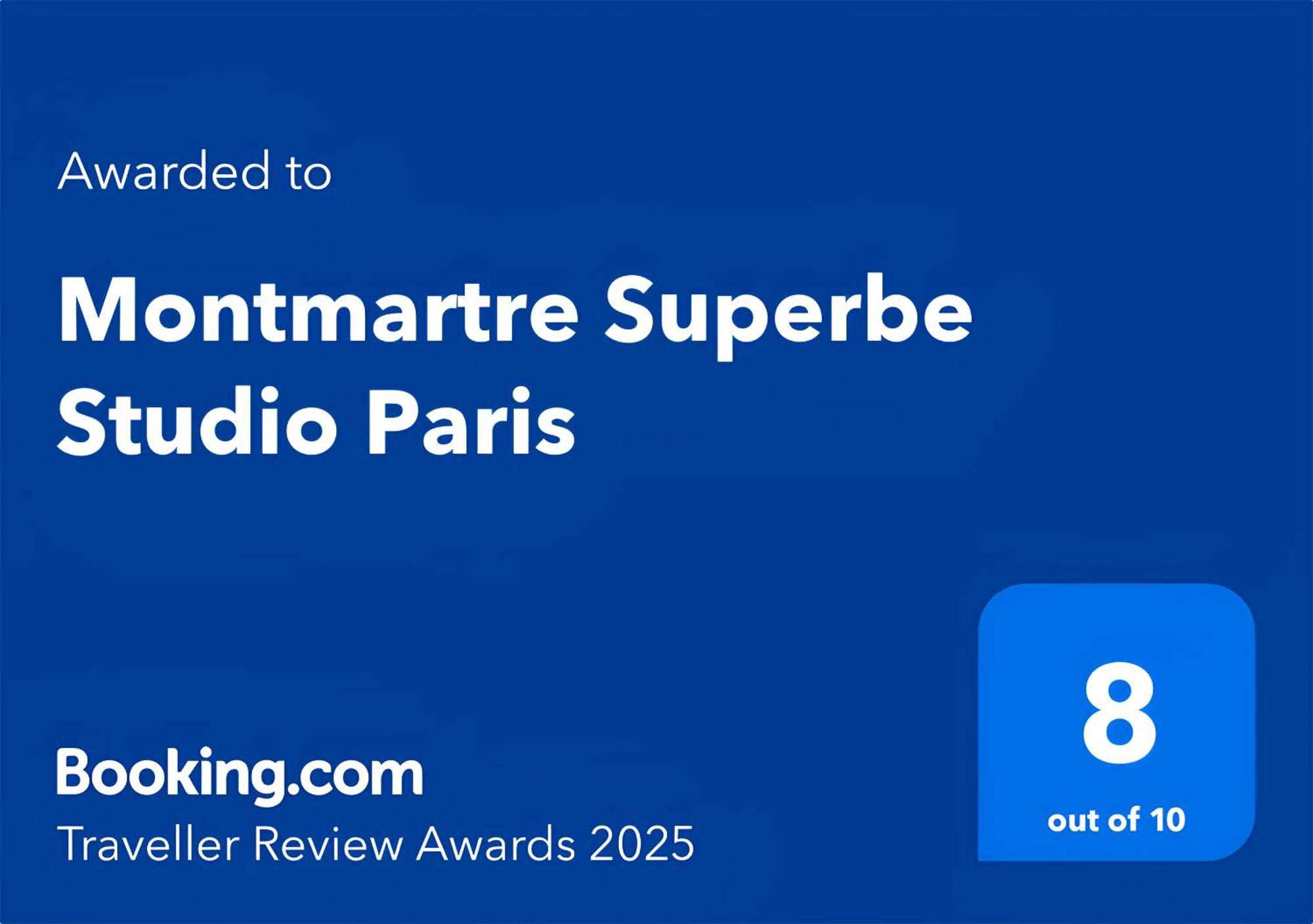 Montmartre Superbe Studio Paris Free Netflix Экстерьер фото